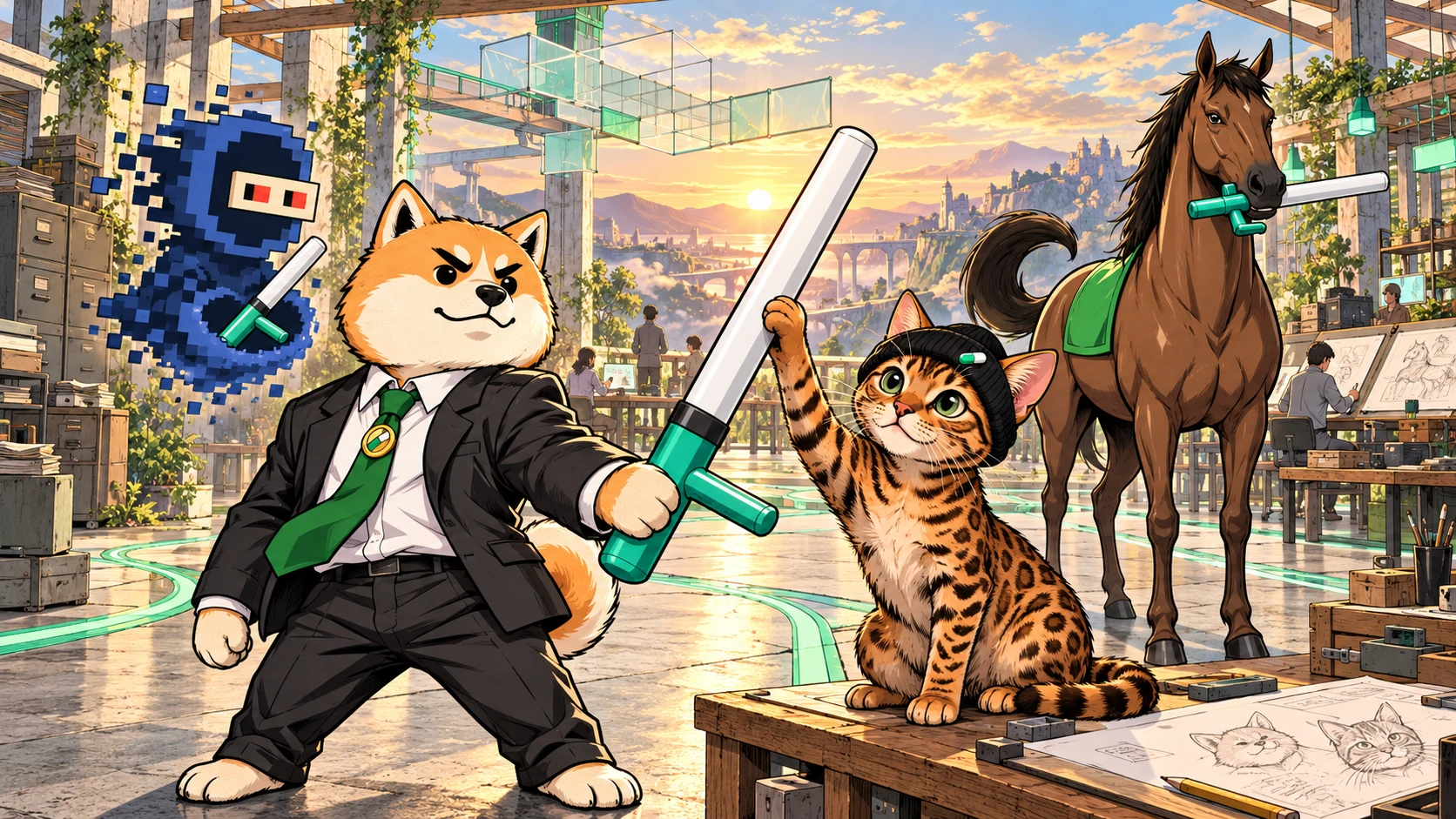 Baton Bracat Onwards and Hugo building the next economy